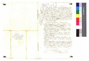Revers des Caspar Huebel aus Appetshofen über seine Güter zu Appetshofen