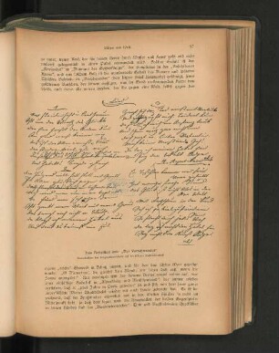 Das Hobellied aus: "Der Verschwender"