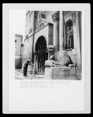 San Donnino / Cattedrale di san Donnino / Duomo di Fidenza — Nordportal