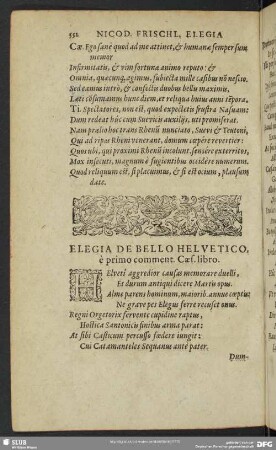 Elegia de Bello Helvetico