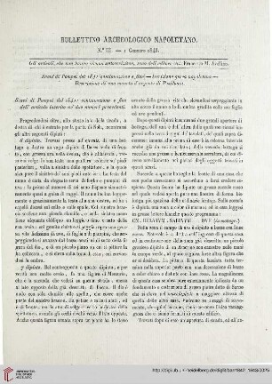 Nr. 3 (1. Gennaro 1843)