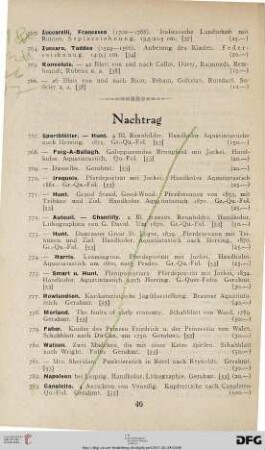 Nachtrag (Nr. 767-812)