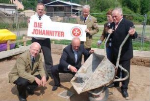 Grundsteinlegung zum Bau der Rettungswache Rösrath