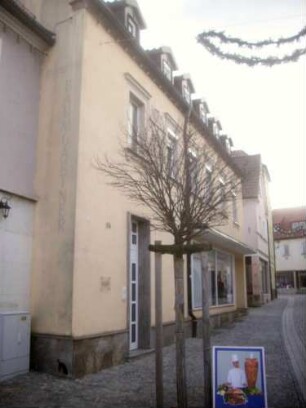 Stadtbefestigung (Stadttor)-Standort des ehemaligen Centtores (abgebrochen im 19 Jh)