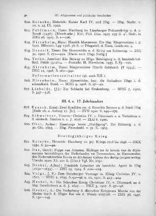 III. 4.c. 17 Jahrhundert