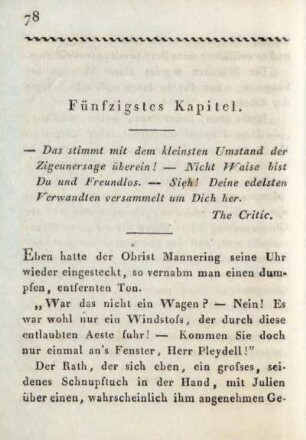 Fünfzigstes Kapitel