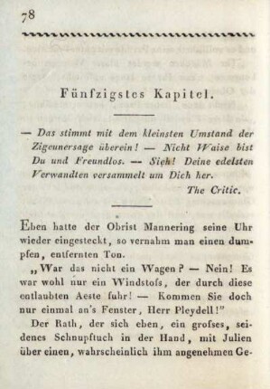 Fünfzigstes Kapitel