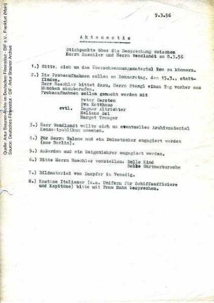 Aktennotiz