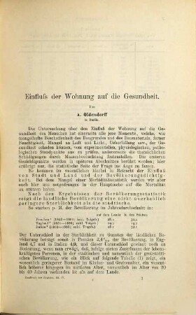 Handbuch der Hygiene : in 10 Bd., 4,[1]. Bd. 4, Bau- und Wohnungshygiene ; Allgemeiner Teil, Allgemeine Bau und Wohnungshygiene