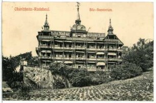 Radebeul. Oberlößnitz, Bilz-Sanatorium