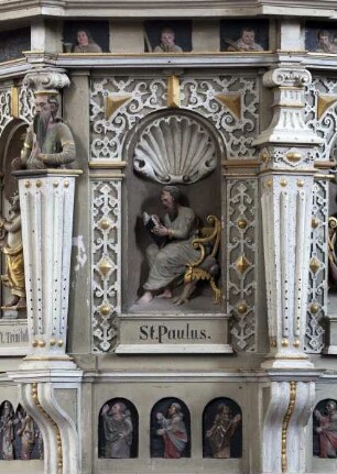 Evangelisten, Apostel und Trinität — Apostel Paulus