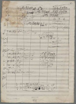 Cenerentola, Excerpts. Sketches - BSB Mus.ms. 23153-11 : [without title]