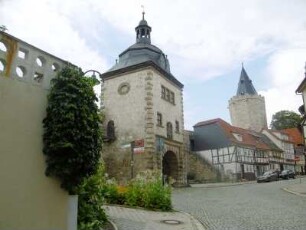 Mühlhausen: Stadtmauer/Wehranlage