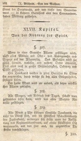 XLVII. Kapitel. Von der Rührung des Spiels.