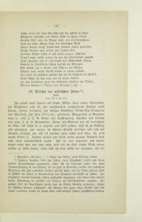 86. Urfehde der märkischen Juden. 1510