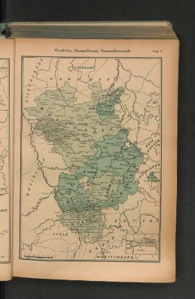 Westfalen, Hessen-Nassau, Hessen-Darmstadt