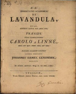 Diss. ... de lavandula