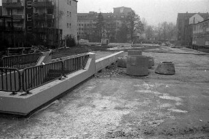 Begrünung der Tiefgaragen-Oberfläche im Südstadt-Grünzug zwischen Wilhelmstraße und Rüppurrer Straße