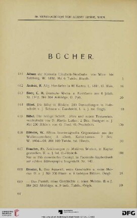 Bücher (Nr. 611-743)