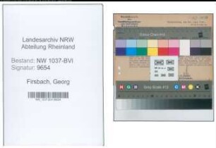 Entnazifizierung Georg Firsbach , geb. 04.05.1879 (Bankdirektor)