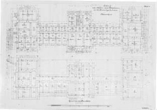 Männerhaus, Entwurf zum Neubau eines Pflegehauses an der Himmelgeisterstr.