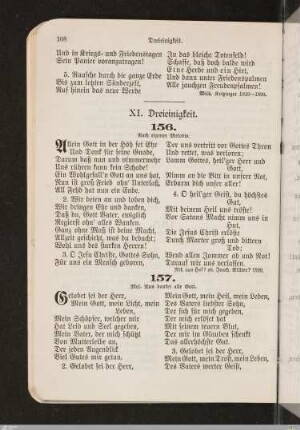 XI. Dreieinigkeit