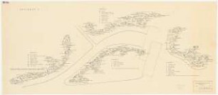 Bundesgartenschau 1955, Kassel: Pflanzplan 1: 100, Staudenvergleichsschau, Abschnitt C