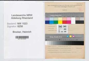 Entnazifizierung Heinrich Brocker , geb. 16.11.1890 (Lagerarbeiter)