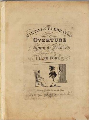 Martini's celebrated overture Henry the Fourth