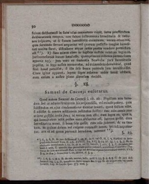 §. 18. Samuel de Cocceji resutatur.