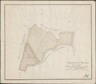 Oberforstamt Odenheim. Zeiterner Forst. Herrschaftliche Walldungen allda in der Schindelbach. IV Plan Lit. A
