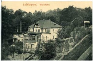 Radebeul. Lößnitzgrund - Grundmühle