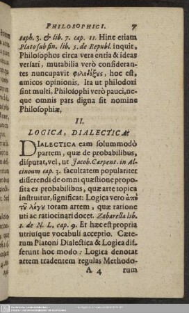 II. Logica, Dialectica