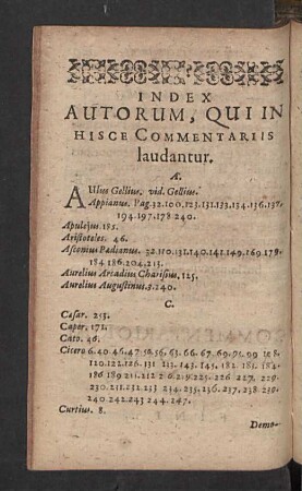 Index Autorum