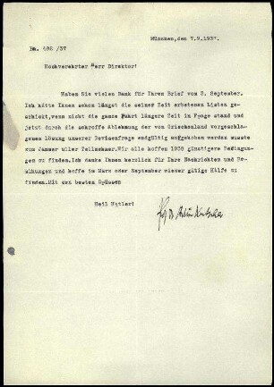 A. Kutscher an W. Wrede