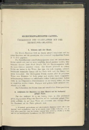 Sechsundzwanzigstes Capitel. Überziehen der Glasplatten mit der Bromsilber-Gelantine.