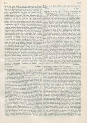 349-350 [Rezension] Frey, August Emil, Lasset uns aufsehen auf Jesum, den Anfänger und Vollender des Glaubens