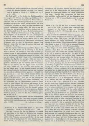 100-101 [Rezension] Batten, Loring W., A critical and exegetical commentary on the Books of Ezra and Nehemiah