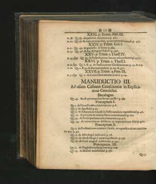 Manuductio III.