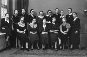 Roßwein. Schulklasse (HA 1) der Roßweiner Volksschule