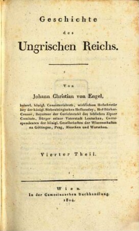 Geschichte des Ungrischen Reichs, 4