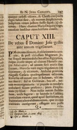 247-253, Caput XIII - XIV