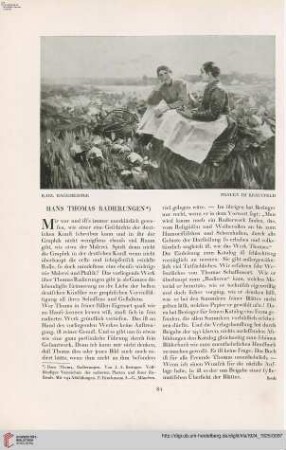 40: Hans Thomas Radierungen