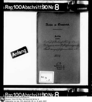 Vorschuss des Stiftspfennigmeisters Staell über 6.000 Reichstaler für den Unterhalt der Truppen