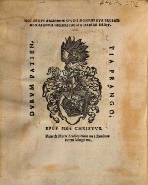 Epistolarum Martini Lutheri. 1, Continens scripta viri Dei, ab 1507 - 1522