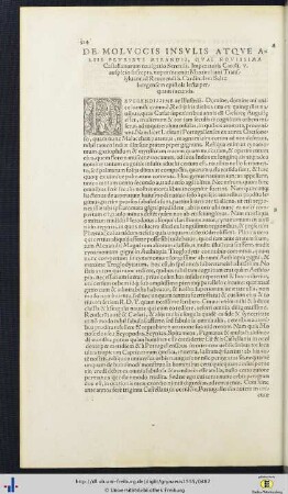 Maximiliani Transsylvani de Moluccis insulis epistola.