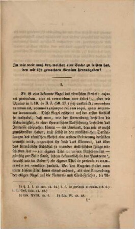 Abhandlungen aus dem römischen Recht