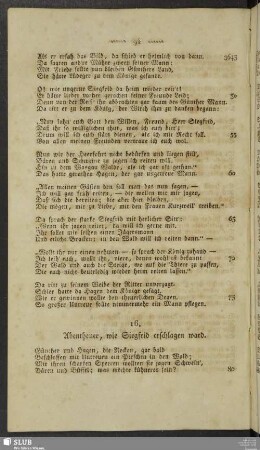 16. Abentheuer, wie Siegfrid erschlagen ward