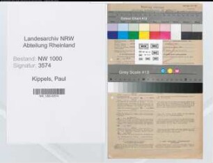 Entnazifizierung Paul Kippels, geb. 21.11.1903 (Angest.)