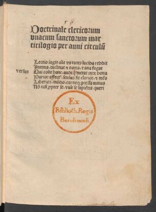Doctrinale clericorum